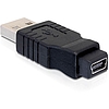 Delock Adapter nemváltó mini USB-B 5-tűs anya USB-A apa (65094)