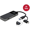 Delock Adapter USB 3.0 a 4K HDMI + VGA (64085)