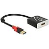 Delock Adapter USB 3.0 A-típusú csatlakozódugóval  HDMI csatlakozóhüvellyel (62736)