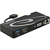 Delock Adapter USB 3.0  HDMI / VGA + Gigabit LAN + USB 3.0 (62461)