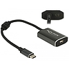 Delock Adapter USB Type-C csatlakozódugóval  mini Displayport csatlakozóhüvellyel (DP váltakozó mó (62990)