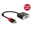 Delock Aktív DisplayPort 1.4 - HDMI átalakító 4K 60 Hz (HDR) (65207)