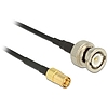 Delock Antenna Cable BNC Plug  SMB Plug RG-174 1 m (12492)