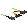 Delock Cable OCuLink PCIe SFF-8611 to U.2 SFF-8639 1 m (85756)