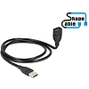 Delock Cable USB 2.0 A male  A female ShapeCable 1 m (83500)