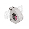 Delock DIN sín adapter Keystone SC Simplex anyával (87182)