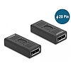 Delock DisplayPort 1.2 adapter anya anya nemváltoztató 20 tűs (66643)