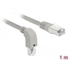 Delock Hálózati kábel RJ45 Cat.6 S/FTP, lefelé néző / egyenes 1 m (85865)