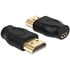 Delock HDMI micro D anya  HDMI A apa adapter (65507)