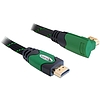 Delock High Speed HDMI-kábel típusú Ethernet HDMI A dugós  HDMI A dugós derékszögű 4K 1 m (82951)