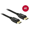 Delock Kábel Displayport 1.2 dugó  Displayport dugó 4K 1 m (83805)