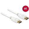 Delock Kábel Displayport 1.2 dugó  Displayport dugó 4K 1 m (84876)