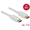 Delock Kábel Displayport 1.2 dugó  Displayport dugó 4K 60 Hz 7 m (84861)