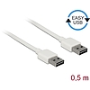 Delock Kábel, EASY-USB 2.0-s A-típusú csatlakozódugó  EASY-USB 2.0-s A-típusú csatlakozódugó, 0,5 m (85192)