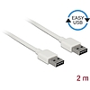 Delock Kábel, EASY-USB 2.0-s A-típusú csatlakozódugó  EASY-USB 2.0-s A-típusú csatlakozódugó, 2 m, (85194)