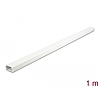 Delock Kábelcsatorna fedéllel 26 x 13 mm - hossza 1 m fehér (20721)