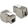 Delock Keystone modul RJ45 anya  RJ45 anya Cat.6, szürke (86154)