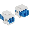 Delock Keystone module LC Duplex female  LC Duplex female single-mode (86357)