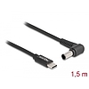 Delock Laptop töltőkábel USB Type-C apa - Sony 6,0 x 4,3 mm apa (87981)