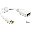 Delock mini Displayport adapter apa  Displayport anya (65427)