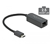 Delock USB Type-C adapter apa 2,5 Gigabit LAN kompakt (66645)