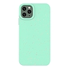 Eco Case Case tok iPhone 11 Pro Max szilikon borítós telefonhoz Shell Mint