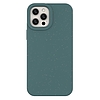 Eco Case tok iPhone 12 Pro Max telefonhoz szilikon borítós telefontok zöld