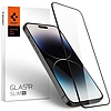 EDZETT ÜVEG Spigen GLASS FC IPHONE 14 PRO MAX FEKETE