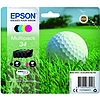 Epson 34 T3466 Multipack Bk C M Y tintapatron eredeti  C13T34664010 (T3461+T3462+T3463+T3464) Golflabda