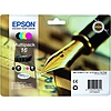 Epson T16 T1626 Multipack Bk,C,M,Y tintapatron eredeti C13T16264010 (T1621 + T1622 + T1623 + T1624) Töltőtollhegy