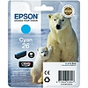 Epson T26 T2612 Cyan tintapatron eredeti C13T26124012 Jegesmedve