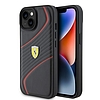 Ferrari FEHCP15SPTWK iPhone 15 6.1" fekete/fekete keménytokos Twist Metal logó