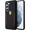 Ferrari FEHCS23MNPYK S23+ S916 fekete/fekete keménytok Carbon Contrast Edges