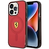 Ferrari FEHMP14LUKR iPhone 14 Pro 6.1" piros/piros kemény tok, áttetsző táska