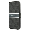 Guess GUBKP13S4GDGR iPhone 13 mini 5.4" szürke/szürke könyv 4G Stripe