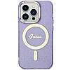 Guess GUHMN61HCMCGU iPhone 11 / Xr 6,1" lila/lila kemény tok Glitter Gold MagSafe