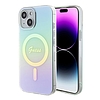 Guess GUHMP15SHITSQ iPhone 15 6,1" türkiz/türkiz kemény tok IML Iridescent MagSafe