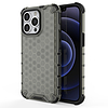 Honeycomb Case páncélburkolat TPU lökhárítóval iPhone 13 Pro fekete