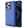 Honeycomb Case páncélburkolat TPU lökhárítóval iPhone 13 Pro kék készülékhez