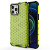 Honeycomb Case páncélburkolat TPU lökhárítóval iPhone 13 Pro Max készülékhez zöld