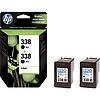 HP CB331E No.338 Black Twin pack tintapatron eredeti (2xC8765A)