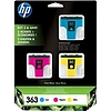 HP CB333EE No.363 Multipack Cyan Magenta Yellow tintapatron eredeti (C8771E + C8772E + C8773AE)