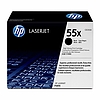 HP CE255X No.55X Black lézertoner eredeti 12,5K