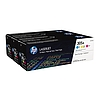 HP CF370AM No.305A CE411A + CE412A + CE413A Multipack Cyan Magenta Yellow lézertoner eredeti 3x2,6K