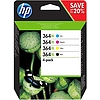 HP N9J74AE No.364XL Multipack Bk,C, M,Y tintapatron eredeti