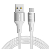 Joyroom Light-Speed ????????széria SA25-AC6 USB-A / USB-C gyors átviteli kábel 100 W 2 m - fehér