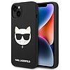 Karl Lagerfeld KLHMP14MSLCHBK iPhone 14 Plus 6.7 hüvelykes keménytokos fekete/fekete szilikon Choupette Head Magassafe