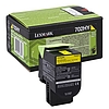 Lexmark CS310 SC410 SC510 lézertoner eredeti Yellow 3K 70C2HY0 702HY