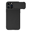 Nillkin Synthetic Fiber S Case iPhone 14 Pro fekete kameraburkolattal