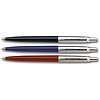 Parker Royal Jotter golyóstoll, fém, nyomógombos rozsdamentes acél, ezüst klipsz 1 mm kék írásszín 1953170